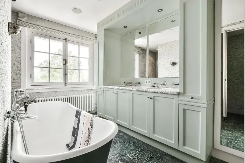 NCS S 1505-G20Y victorian bathroom paint