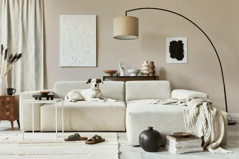 NCS S 1505-Y50R cozy living room
