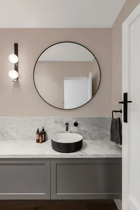 NCS S 1505-Y70R minimalist bathroom