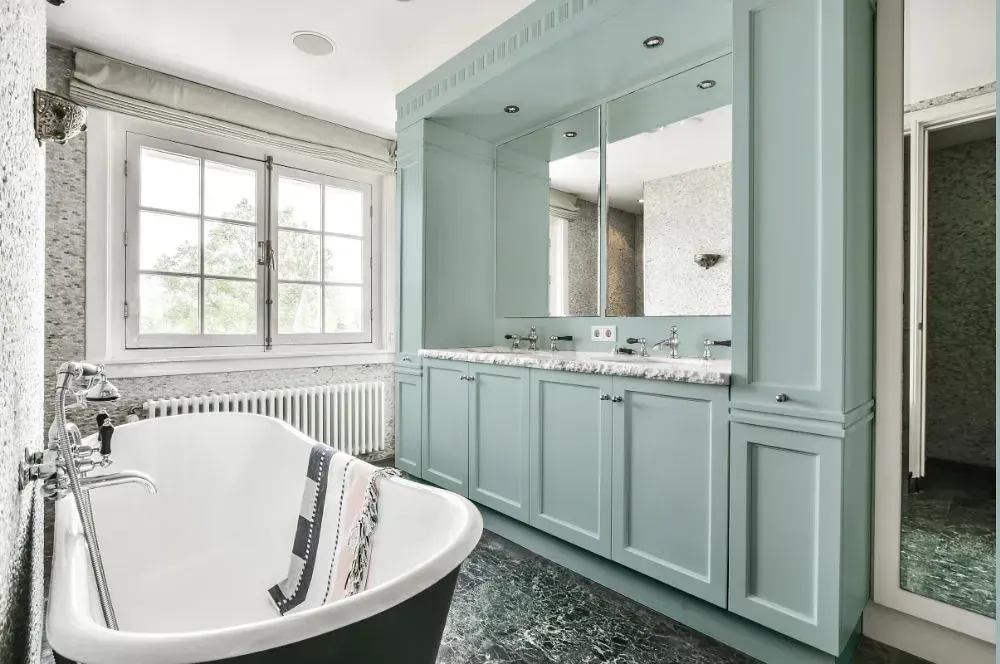 NCS S 1510-B50G victorian bathroom paint