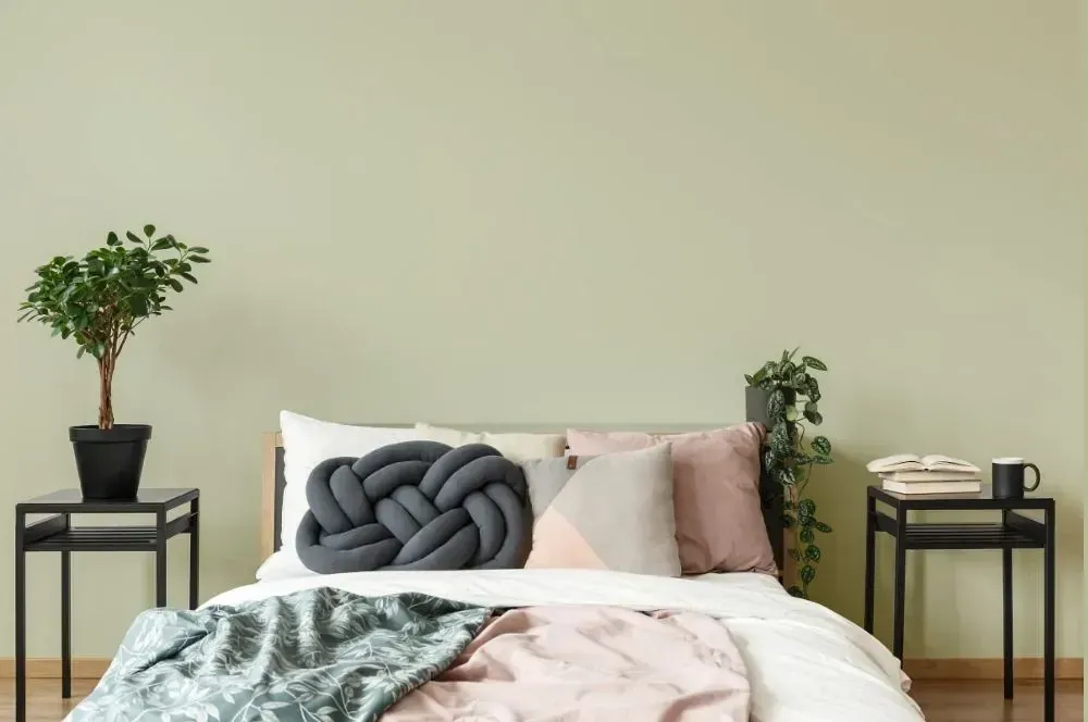 NCS S 1510-G60Y scandinavian bedroom