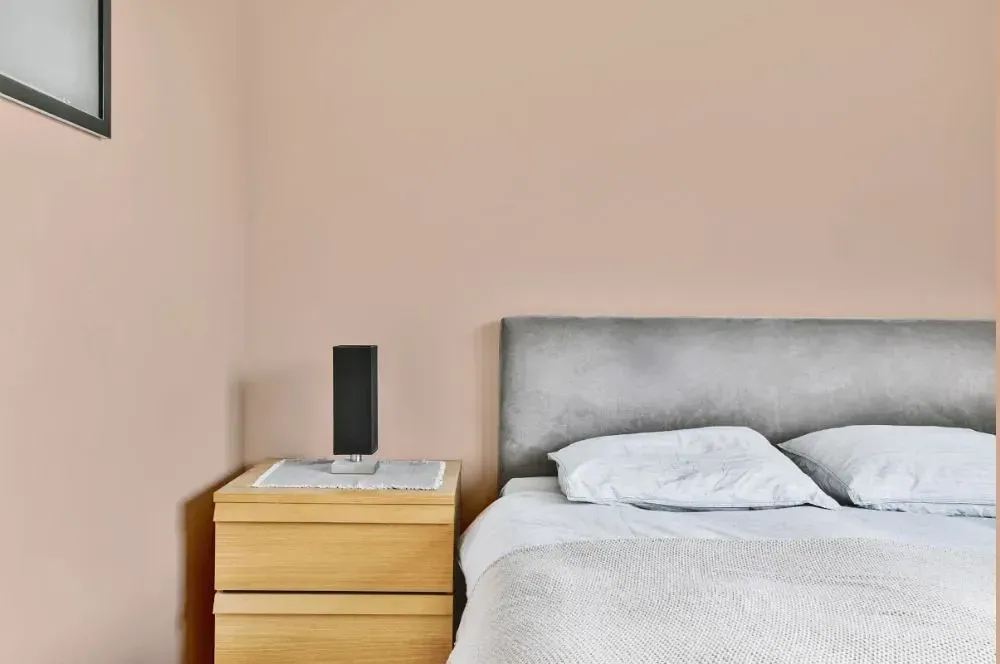 NCS S 1510-Y50R minimalist bedroom