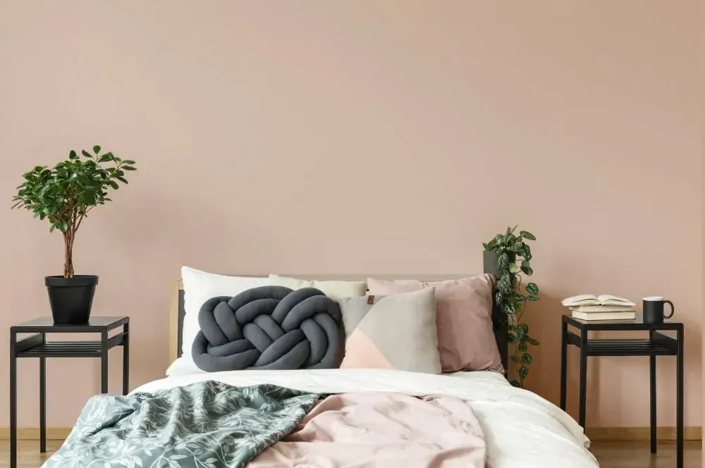 NCS S 1510-Y70R scandinavian bedroom