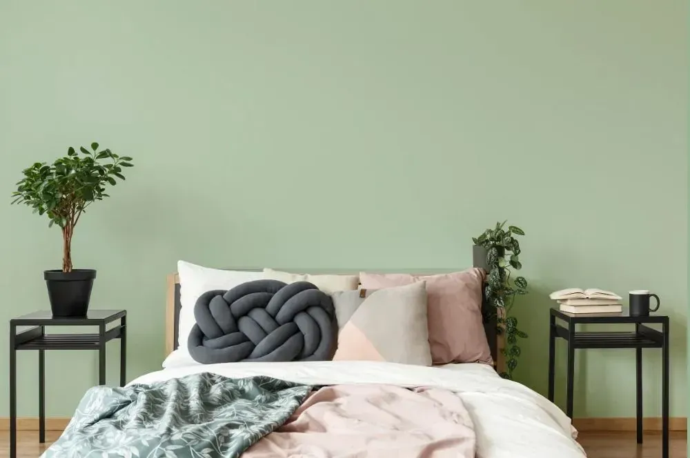 NCS S 1515-G20Y scandinavian bedroom