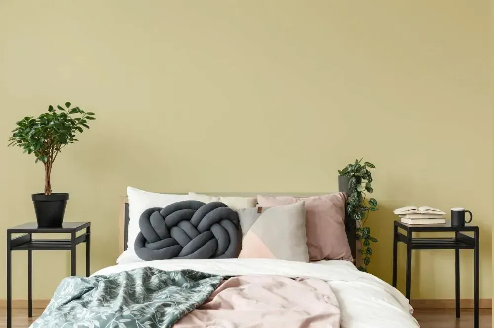 NCS S 1515-G90Y scandinavian bedroom