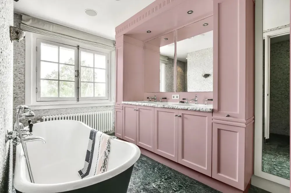 NCS S 1515-R10B victorian bathroom paint