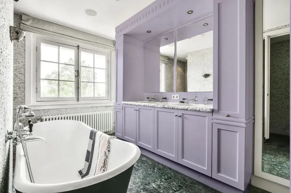 NCS S 1515-R60B victorian bathroom paint