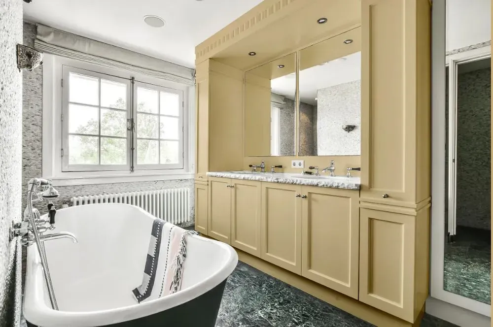 NCS S 1515-Y10R victorian bathroom paint