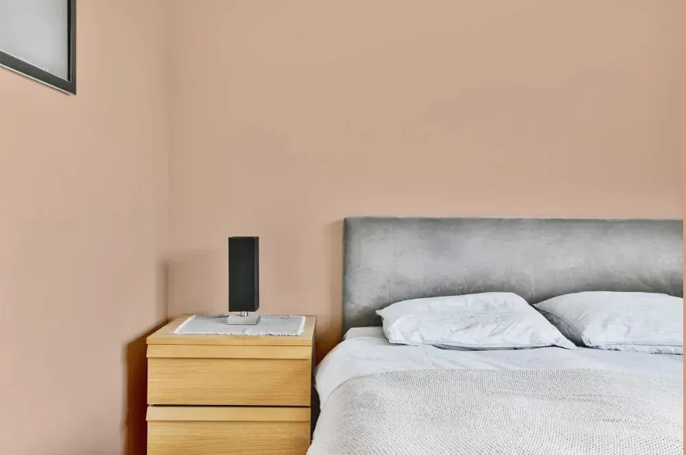 NCS S 1515-Y50R minimalist bedroom
