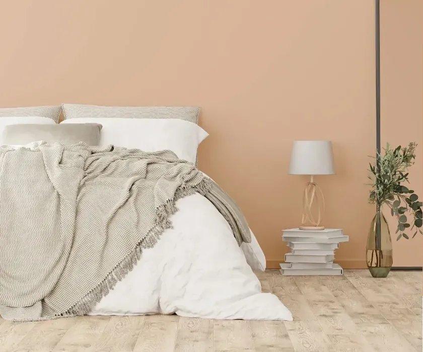 NCS S 1515-Y50R cozy bedroom wall color