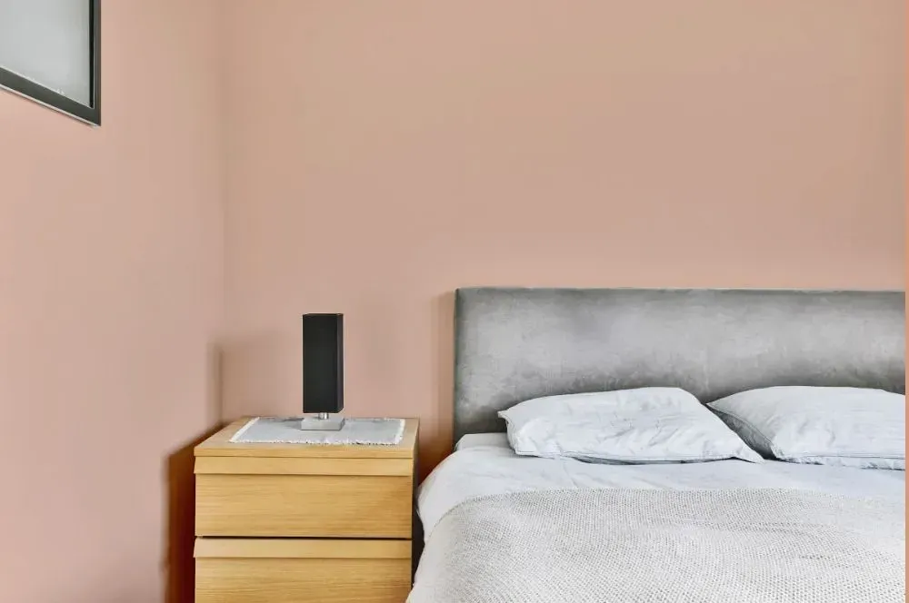 NCS S 1515-Y60R minimalist bedroom