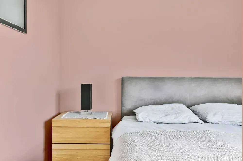 NCS S 1515-Y80R minimalist bedroom