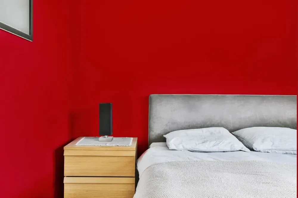 NCS S 1580-Y90R minimalist bedroom