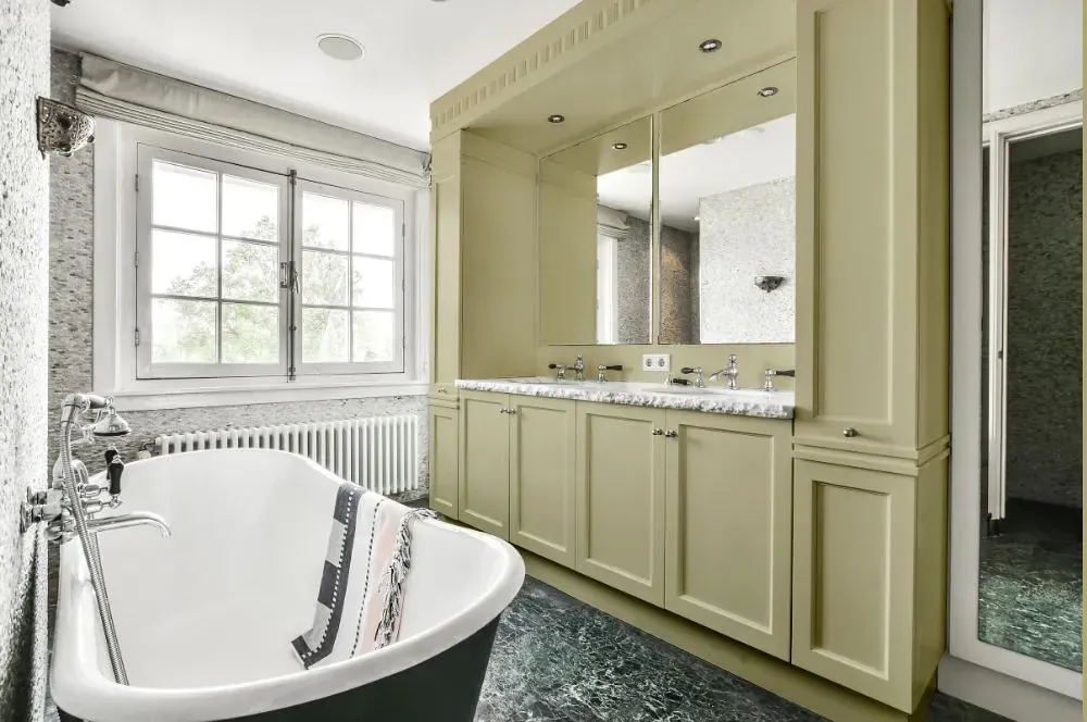 NCS S 2010-G90Y victorian bathroom paint