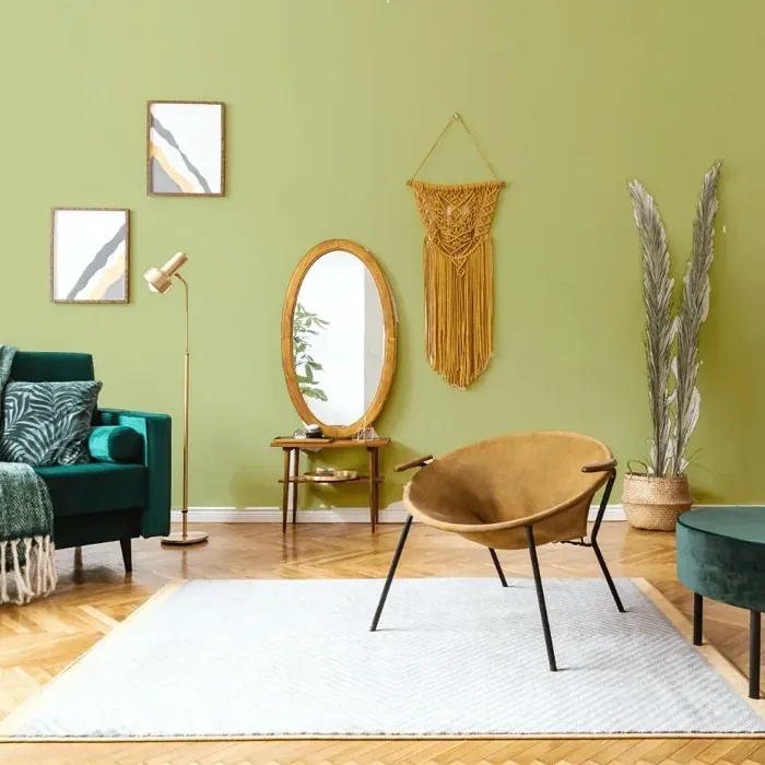 NCS S 2030-G60Y scandinavian living room interior