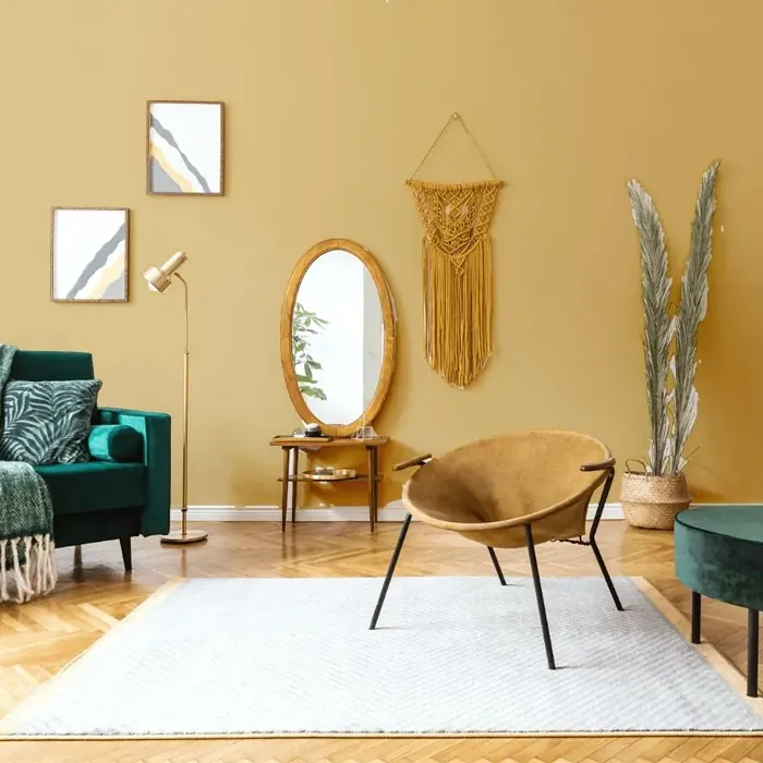 NCS S 2030-Y10R scandinavian living room interior