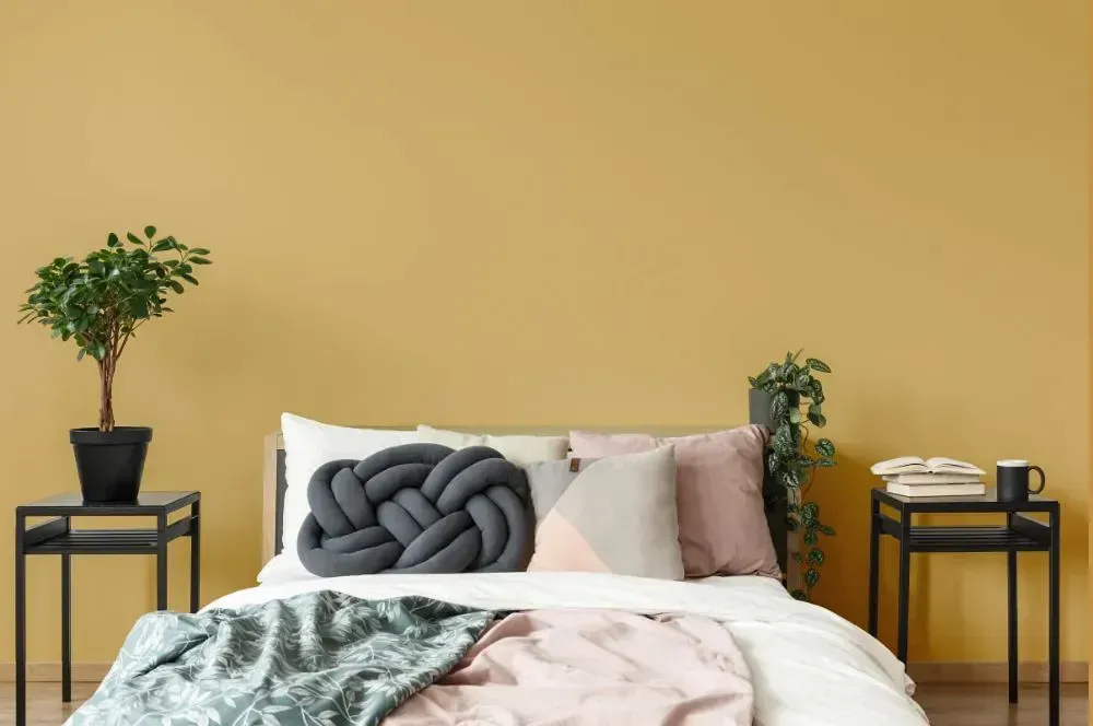 NCS S 2030-Y10R scandinavian bedroom