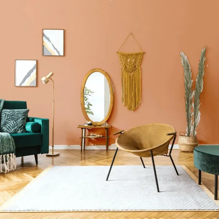 NCS S 2030-Y50R scandinavian living room interior