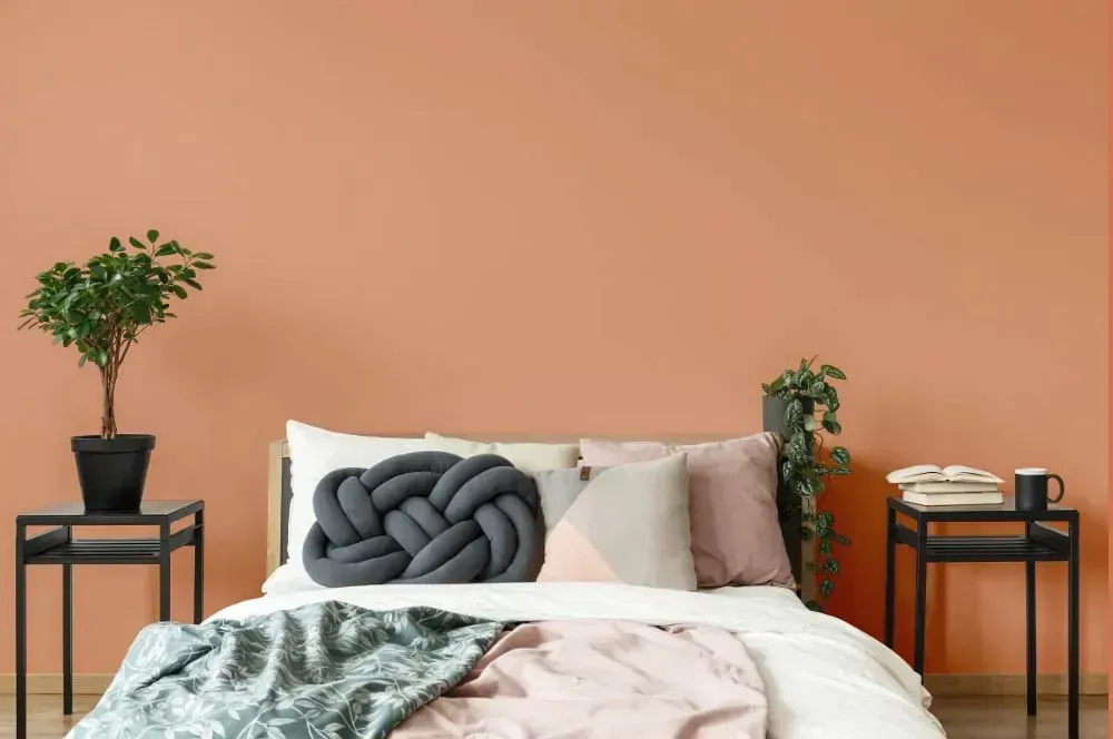 NCS S 2030-Y60R scandinavian bedroom