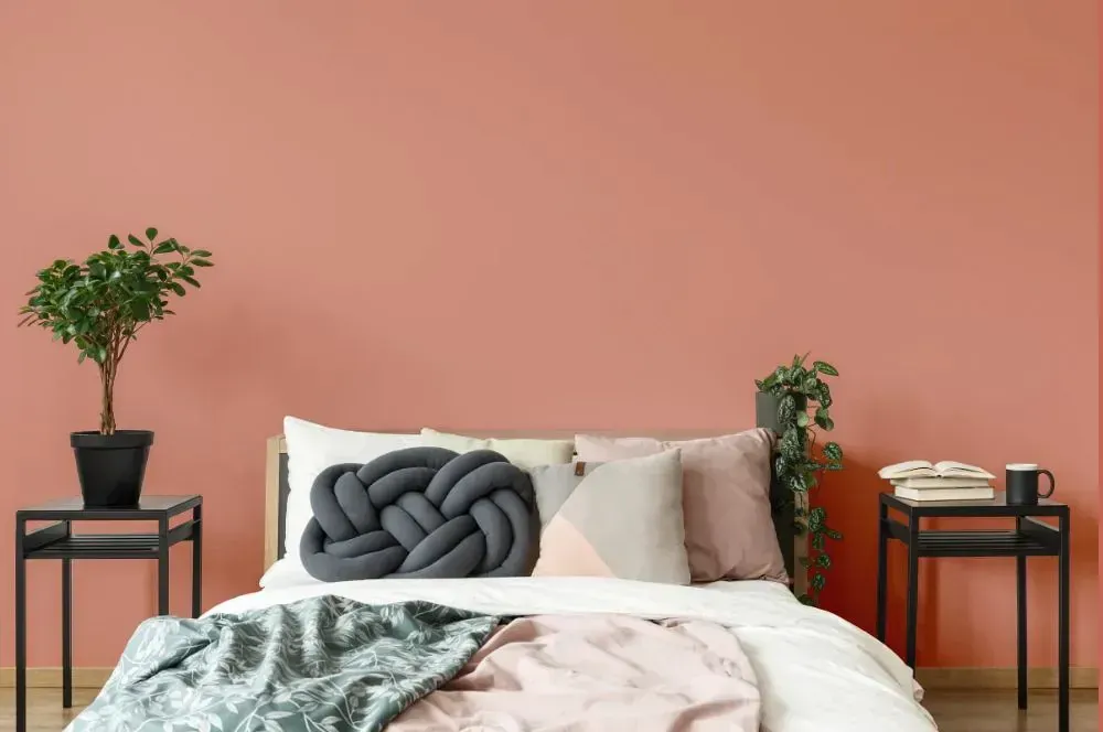 NCS S 2030-Y80R scandinavian bedroom