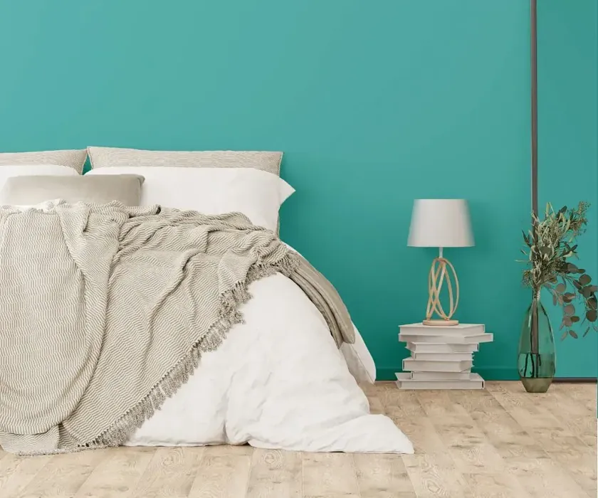 NCS S 2040-B50G cozy bedroom wall color