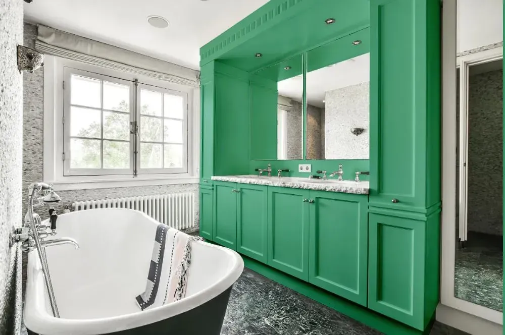 NCS S 2040-G victorian bathroom paint