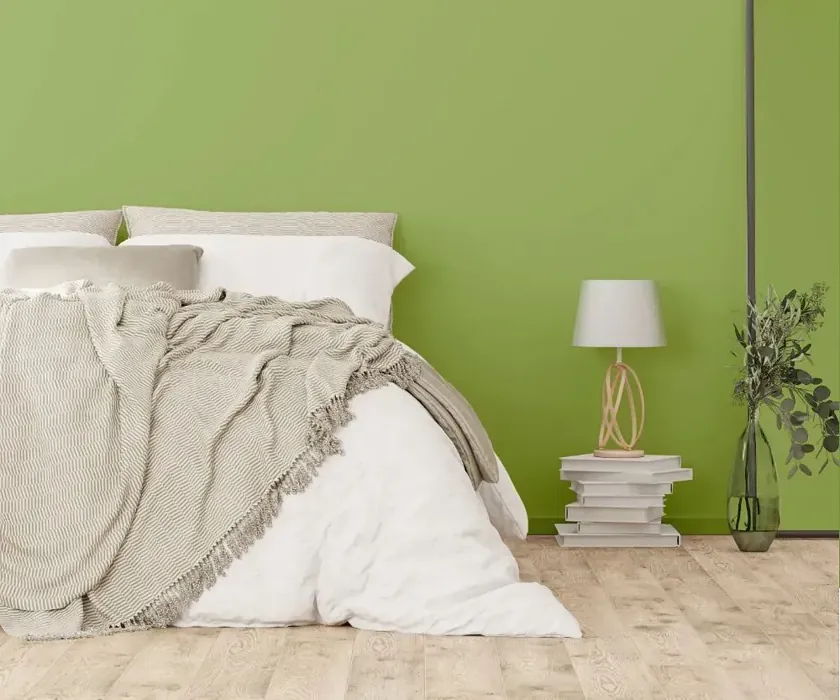 NCS S 2040-G40Y cozy bedroom wall color