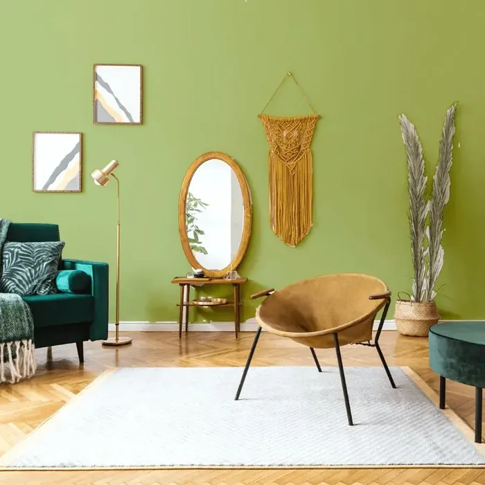 NCS S 2040-G50Y scandinavian living room interior