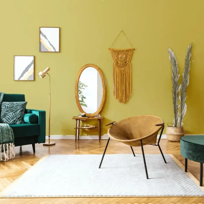 NCS S 2040-G90Y scandinavian living room interior