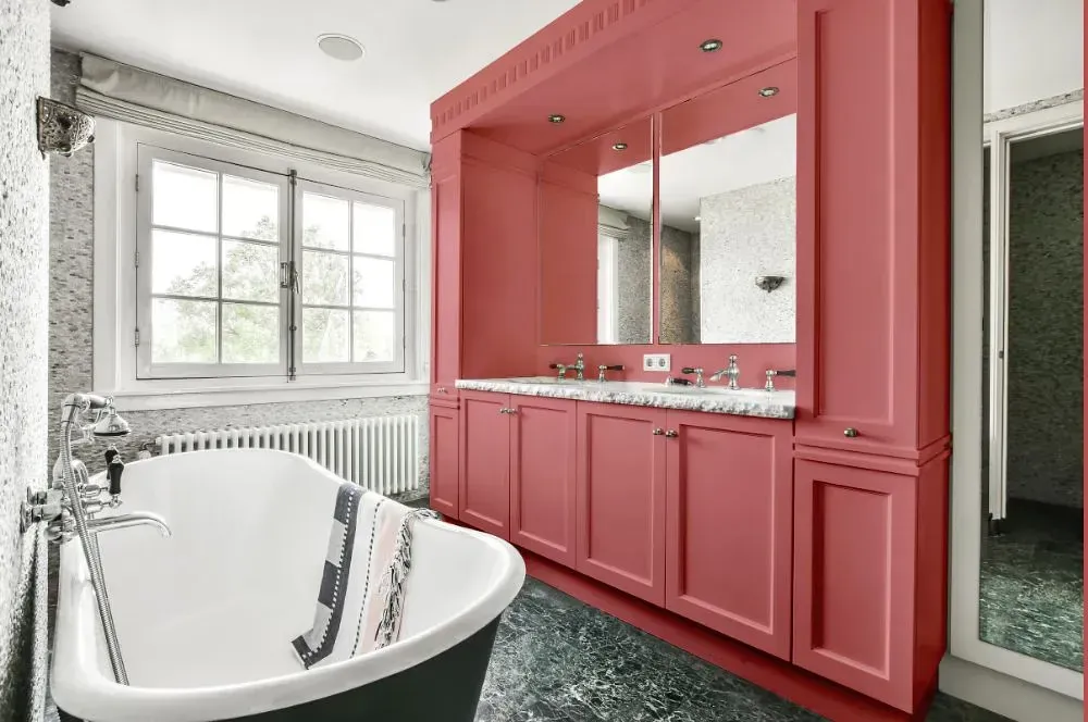 NCS S 2040-R victorian bathroom paint