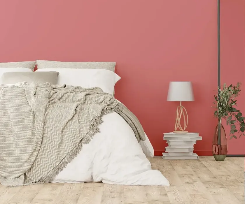 NCS S 2040-R cozy bedroom wall color