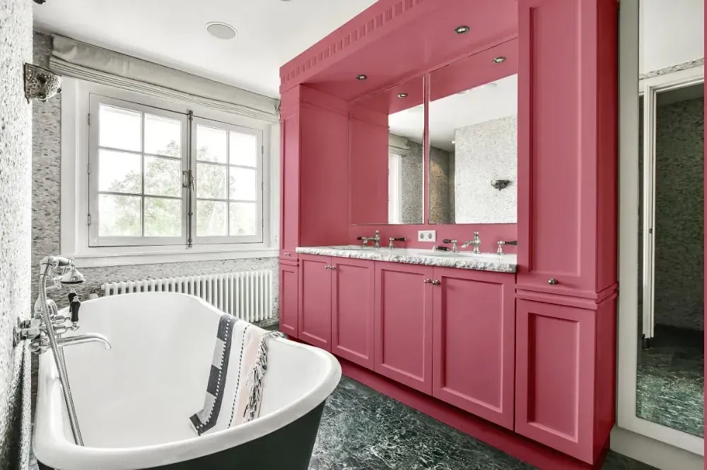 NCS S 2040-R10B victorian bathroom paint