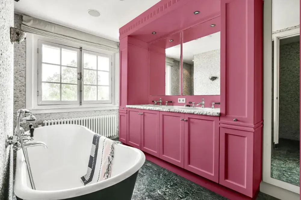 NCS S 2040-R20B victorian bathroom paint