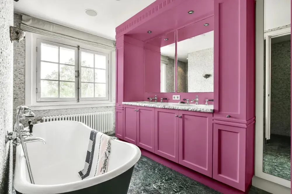 NCS S 2040-R30B victorian bathroom paint