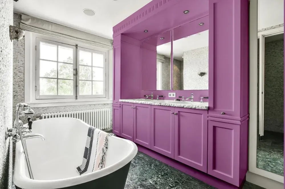 NCS S 2040-R40B victorian bathroom paint