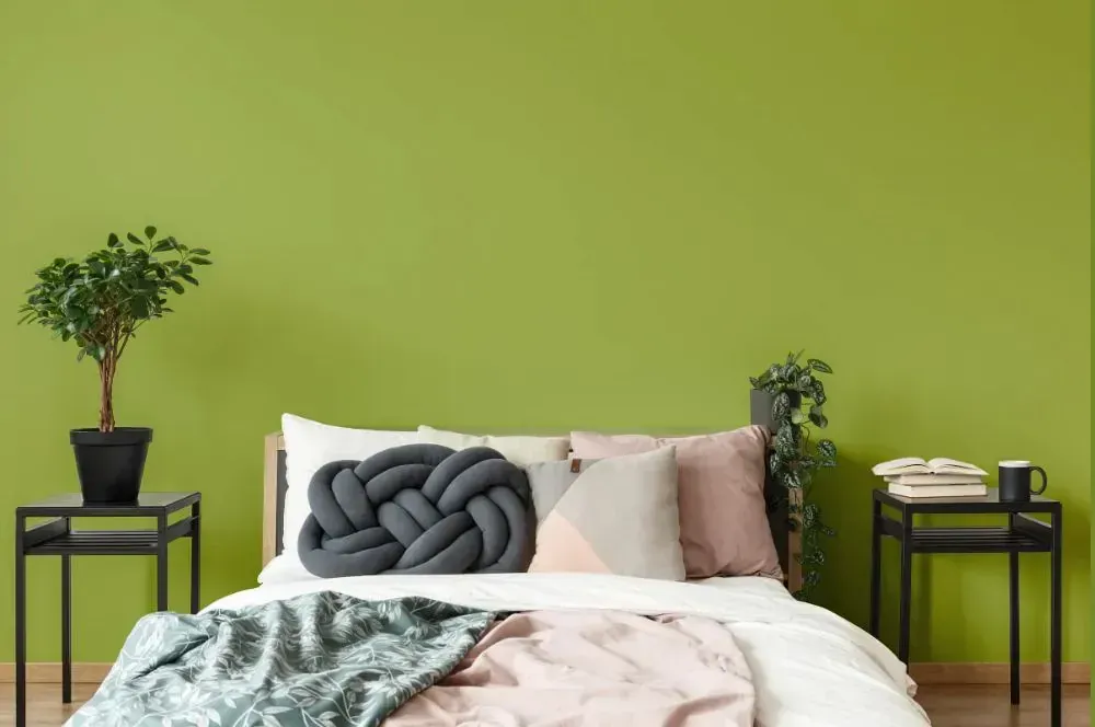 NCS S 2050-G50Y scandinavian bedroom