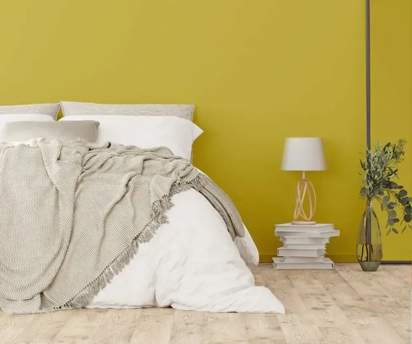 NCS S 2050-G90Y cozy bedroom wall color