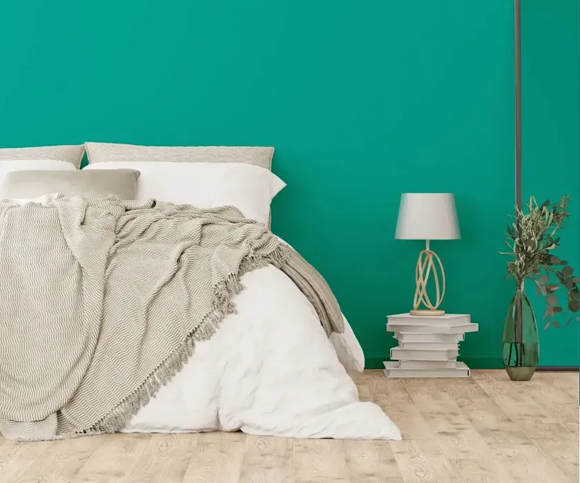 NCS S 2060-B70G cozy bedroom wall color
