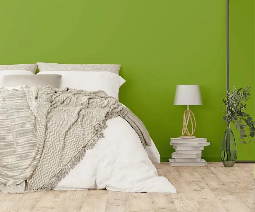 NCS S 2060-G40Y cozy bedroom wall color