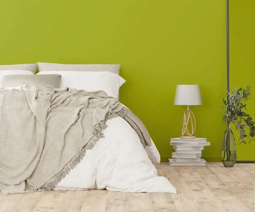 NCS S 2060-G60Y cozy bedroom wall color