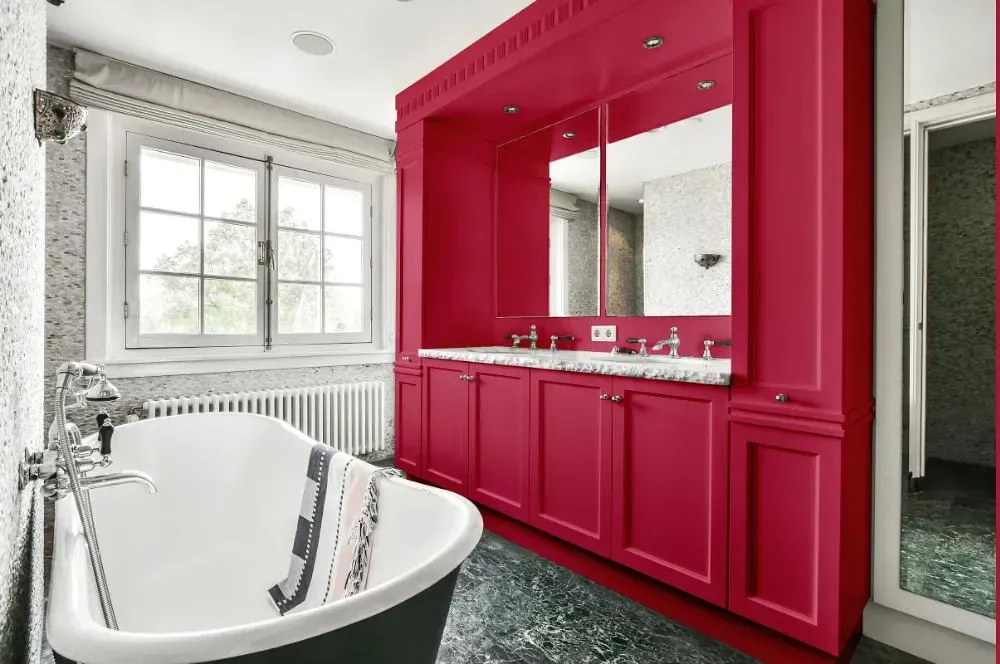 NCS S 2060-R10B victorian bathroom paint