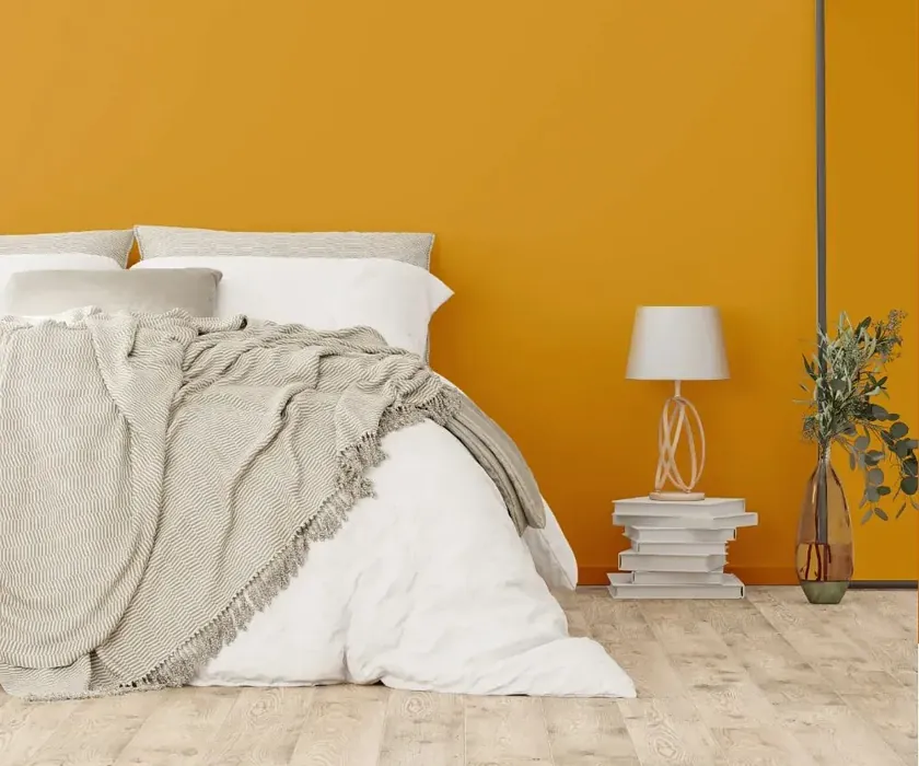 NCS S 2060-Y20R cozy bedroom wall color
