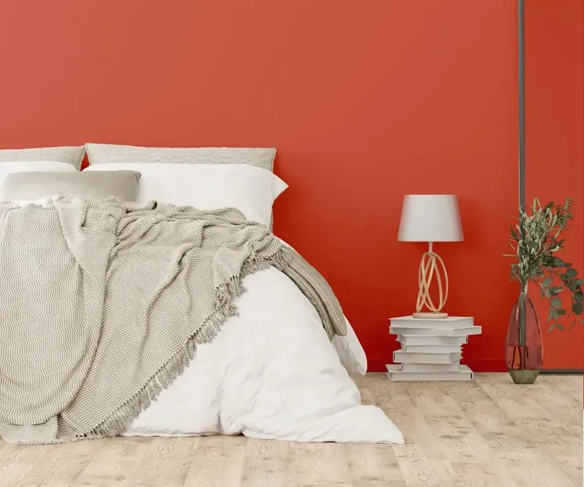 NCS S 2060-Y80R cozy bedroom wall color