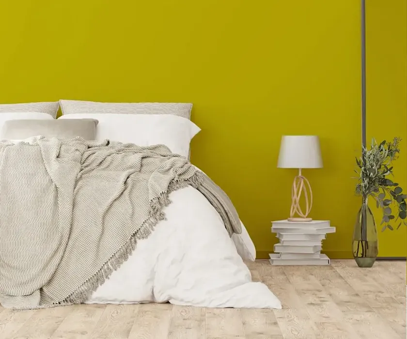 NCS S 2070-G80Y cozy bedroom wall color
