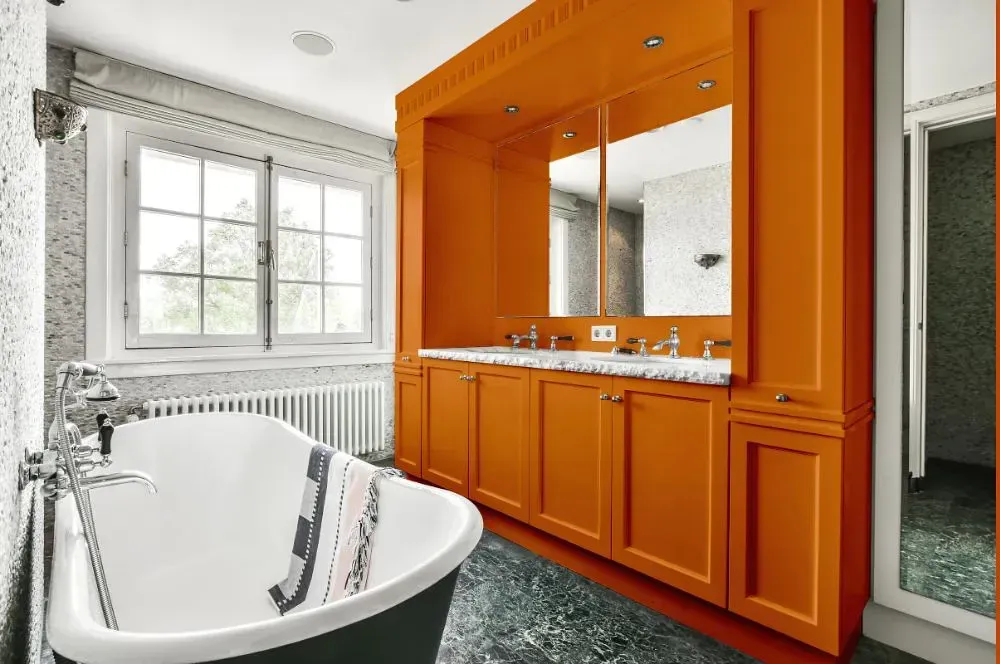 NCS S 2070-Y40R victorian bathroom paint