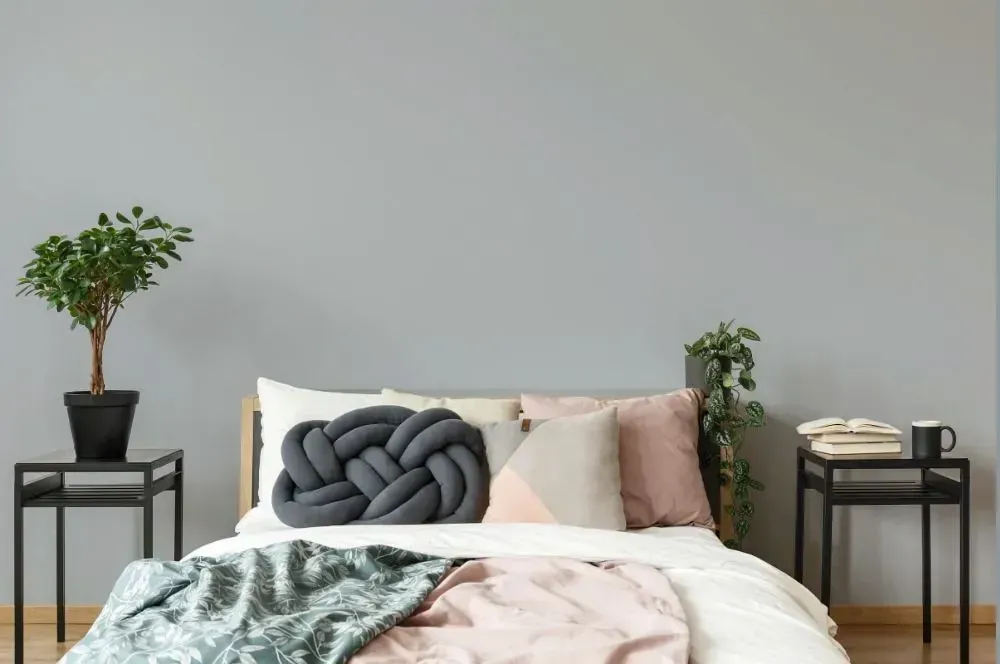 NCS S 2502-B scandinavian bedroom