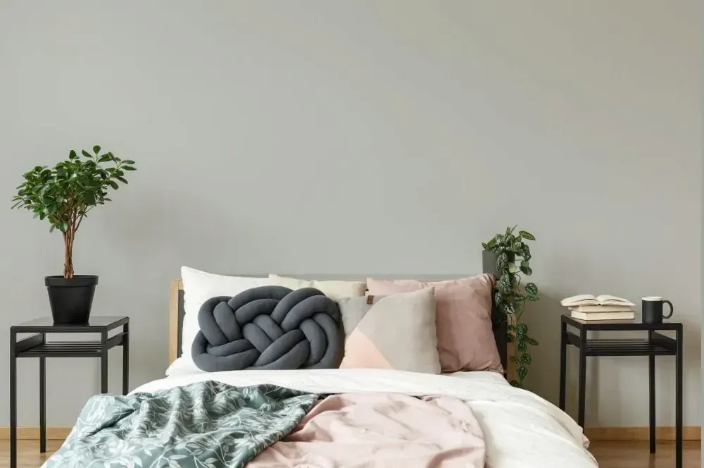 NCS S 2502-G50Y scandinavian bedroom