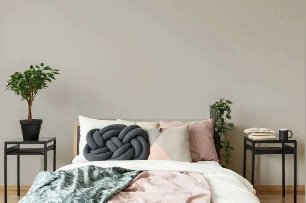 NCS S 2502-Y20R scandinavian bedroom