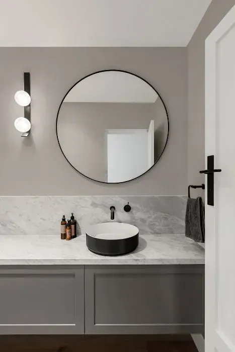 NCS S 2502-Y80R minimalist bathroom