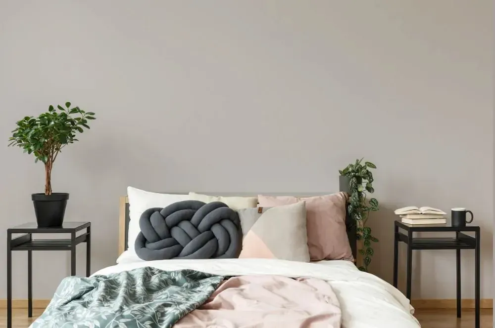 NCS S 2502-Y80R scandinavian bedroom